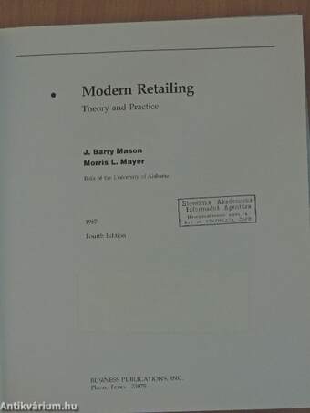 Modern Retailing