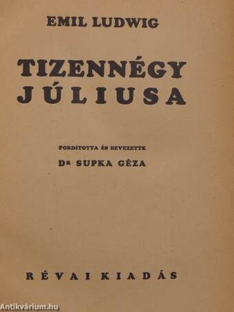 Tizennégy júliusa