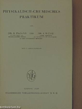 Physikalisch-chemisches Praktikum