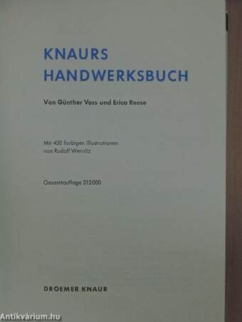 Knaurs Handwerksbuch