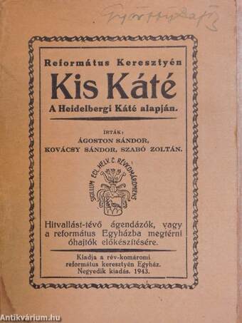 Református Keresztyén Kis Káté