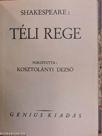 Téli rege