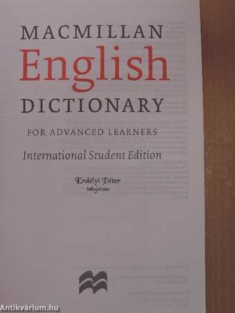 Macmillan English Dictionary