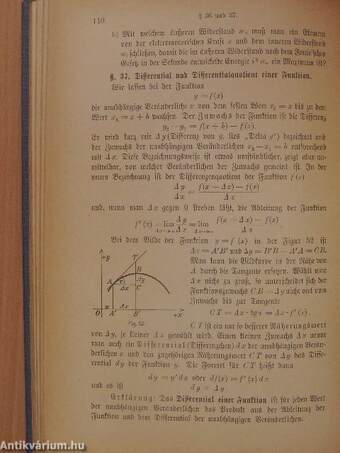 Lehr- und Übungsbuch der Analysis (gótbetűs)