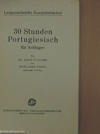 30 Stunden Portugiesisch für Anfänger