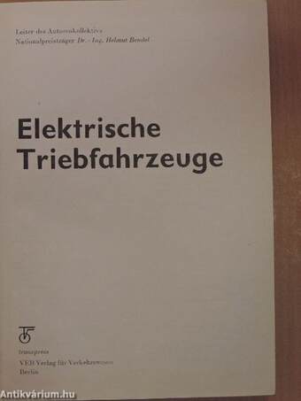 Elektrische Triebfahrzeuge