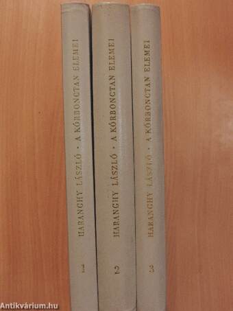 A kórbonctan elemei 1-3.