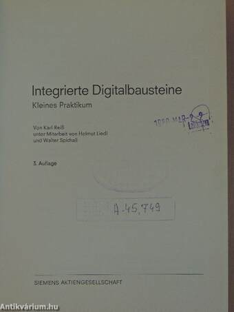 Integrierte Digitalbausteine