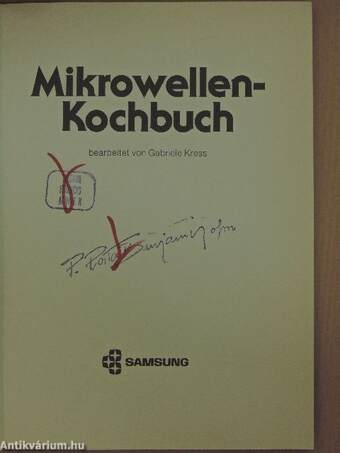 Mikrowellen-Kochbuch