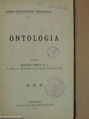 Ontologia