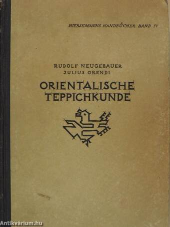 Handbuch der orientalischen Teppichkunde