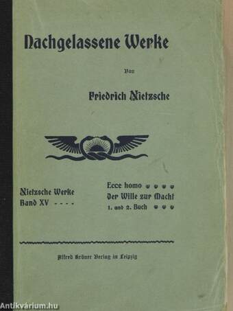 Nachgelassene Werke (gótbetűs)