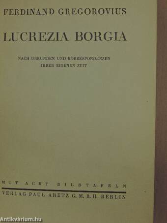 Lucrezia Borgia