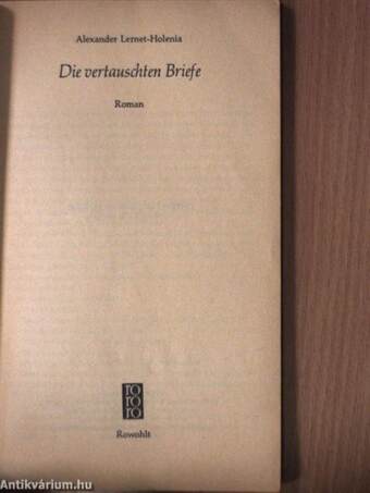 Die vertauschten Briefe