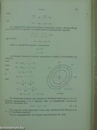 Műszaki matematikai gyakorlatok B. VII./1.