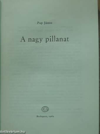 A nagy pillanat