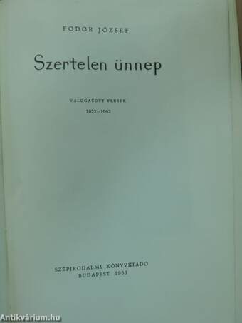 Szertelen ünnep