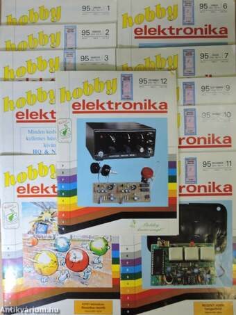 Hobby Elektronika 1995. (nem teljes évfolyam)