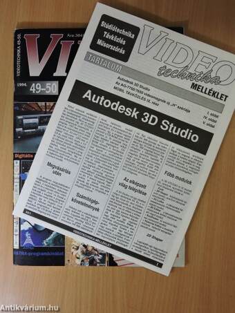 Videotechnika 1993/12-1994/1.