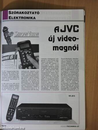 Videotechnika 1994. október