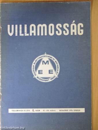 Villamosság 1979. április