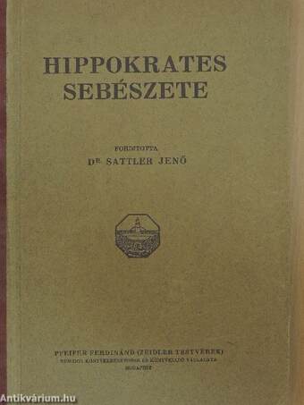 Hippokrates sebészete