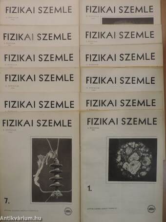 Fizikai Szemle 1960. január-december