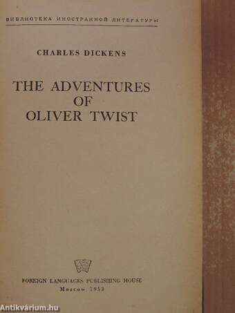 The Adventures of Oliver Twist