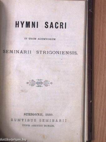 Preces/Hymni sacri