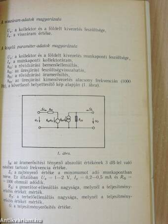 1000 tranzisztor és dióda adatai I.