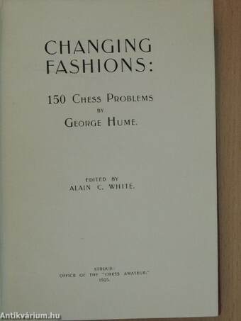 Changing fashions: 150 Chess Problems