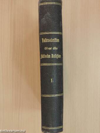 Volksschriften über die jüdische Religion 1912-1913.