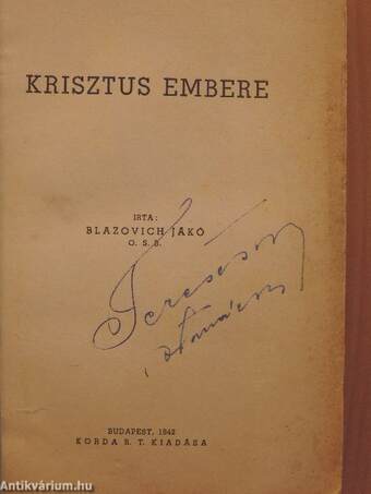 Krisztus embere