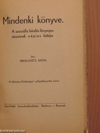 Mindenki könyve