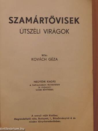 Szamártövisek