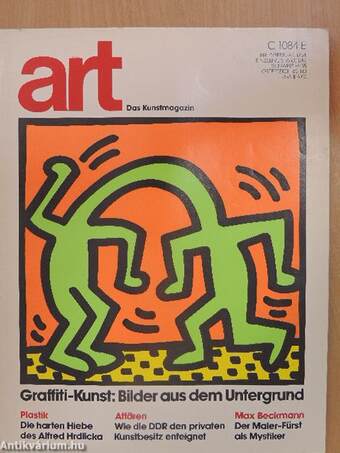 art - Das Kunstmagazin Februar 1984.