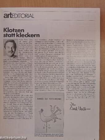 art - Das Kunstmagazin Mai 1980