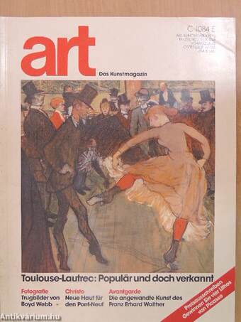 art - Das Kunstmagazin November 1985.