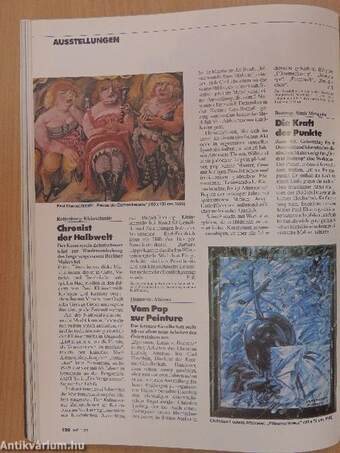 art - Das Kunstmagazin November 1985.