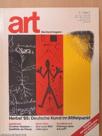art - Das Kunstmagazin Oktober 1985.