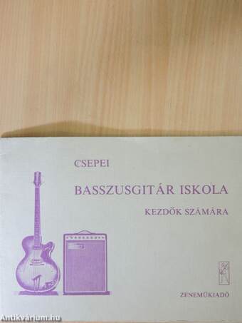 Basszusgitár iskola kezdők számára