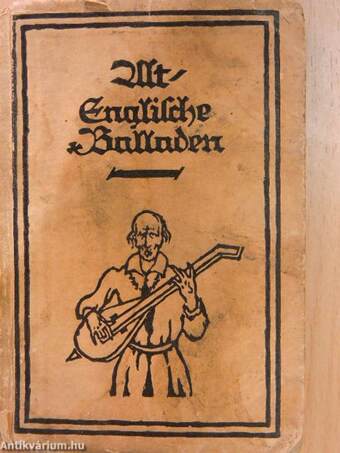 Altenglische Balladen (minikönyv) (gótbetűs)