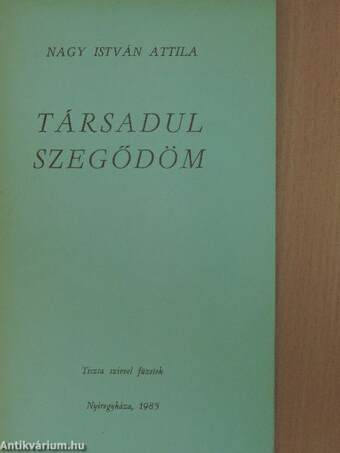 Társadul szegődöm