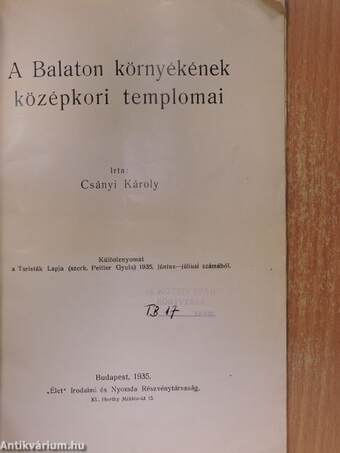 A Balaton környékének középkori templomai