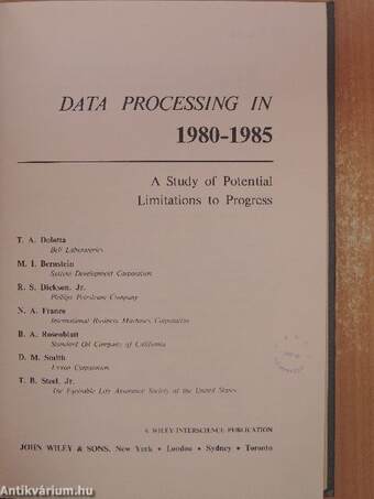 Data Processing in 1980-1985