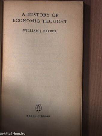 A History of Economic Thought