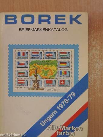 BOREK Briefmarkenkatalog - Ungarn 1978/79