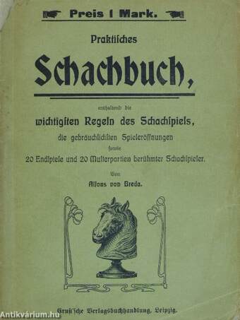 Praktisches Schachbuch (gótbetűs)