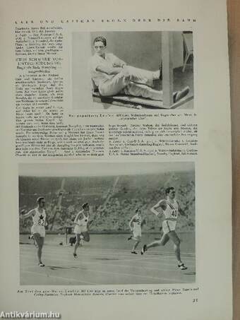 Die Olympischen Spiele in Los Angeles 1932