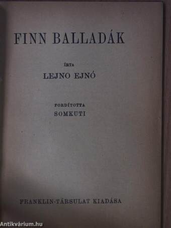 Finn balladák